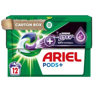 Ariel | Detergent Touch of Lenor Unstoppables, 12 capsule