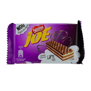 Joe | Napolitane cu crema de lapte 42g