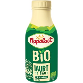 Napolact Bio | Iaurt de baut 2.8% grasime 330g