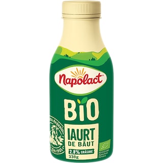 Napolact Bio | Iaurt de baut 2.8% grasime 330g