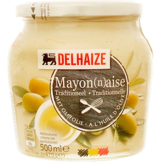 Delhaize | Maioneza cu ulei de masline 500ml