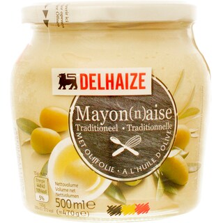Delhaize | Maioneza cu ulei de masline 500ml