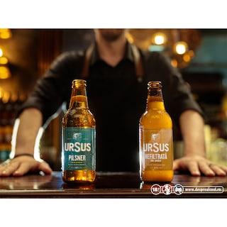 Ursus | Bere nefiltrata de grau 0.33L