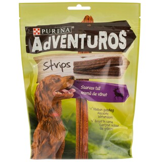 Purina | Adventuros | Strips cu aroma de vanat pentru caini 90g