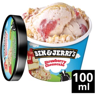 Ben&Jerry's | Inghetata Strawberry Cheesecake 72g