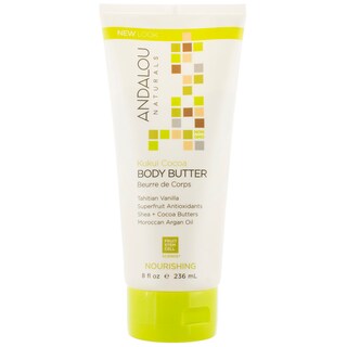 Andalou Naturals | Unt corp cu ulei de kukui si cacao 236ml