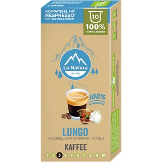 La Natura Lifestyle | Capsule cafea coffe lungo 10 capsule