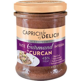 Capricii si Delicii | Pate cu ficat de curcan 180g