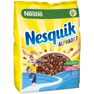 Nesquik | Cereale Alphabet cu gust de ciocolata 460g