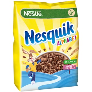 Nesquik | Cereale Alphabet cu gust de ciocolata 460g