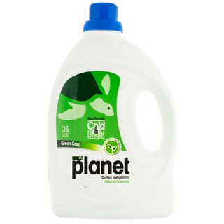 Planet | Detergent lichid ecologic cu sapun verde 2.45l