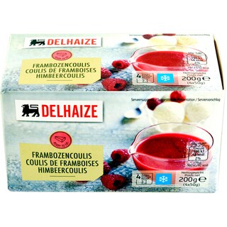 Delhaize | Sos de zmeura 4x50g