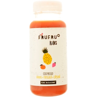 Frufru | Suc presat la rece din ananas, portocala si capsuna 250ml