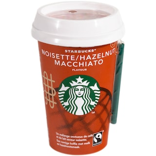 Starbucks | Bautura lactata cu cafea si aroma de alune Hazelnut Macchiato 220ml
