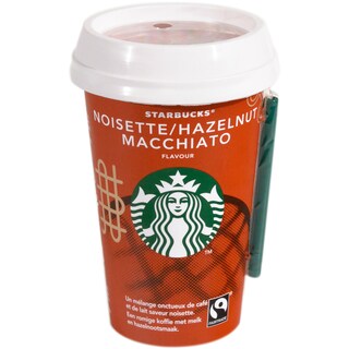 Starbucks | Bautura lactata cu cafea si aroma de alune Hazelnut Macchiato 220ml