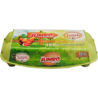 Familia Toneli | Oua Jumbo cod 1, marime XL, 10 bucati