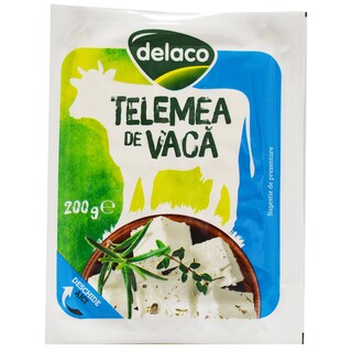 Delaco | Telemea de  vaca 200g