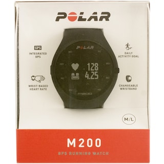 Polar | Ceas fitness M200 culoare negru, marimea M/L