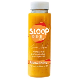 Sloop | Smuti Rise&Shine cu mango, fructul pasiunii si chia 250ml