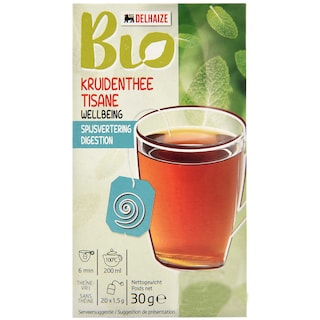 Delhaize Bio | Ceai pentru digestie 20x1.5g