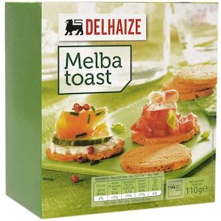 Delhaize | Paine prajita rotunda 110g