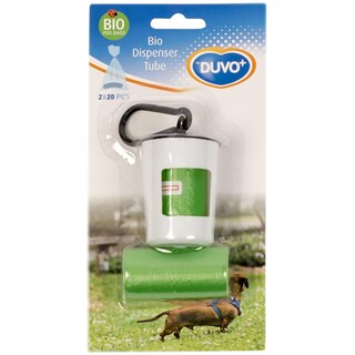DUVO | Suport tub si role igienice bio 2x20 bucati