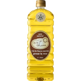 De la Luna | Ulei de floarea-soarelui presat la rece 1L