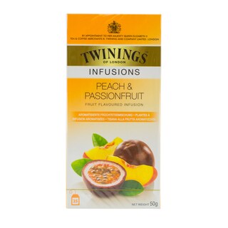 Twinings | Ceai piersica si fructul pasiunii 25 plicuri 25x2g