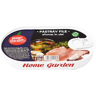 Home Garden | Pastrav file afumat in ulei 170g