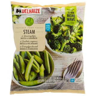 Delhaize | Legume congelate mazare si brocoli 4 bucati 4x150g