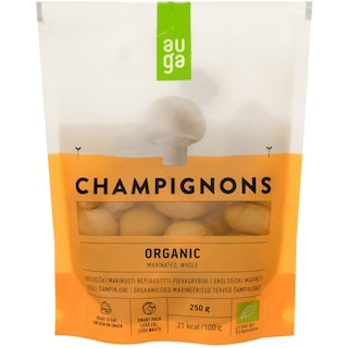 Auga | Ciuperci marinate bio 250g