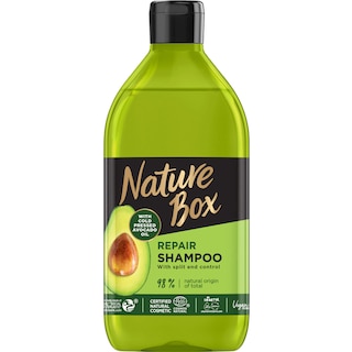 Nature Box | Sampon cu ulei de avocado 385ml
