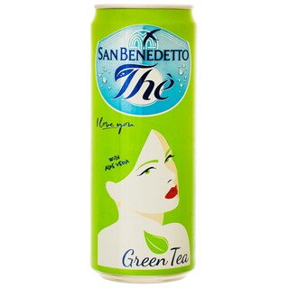 San Benedetto | Bautura racoritoare necarbogazoasa cu aroma de ceai verde 0.33l
