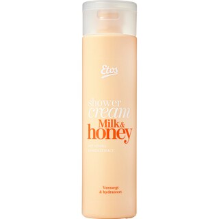 Etos | Gel de dus cu aroma de lapte si miere 250ml
