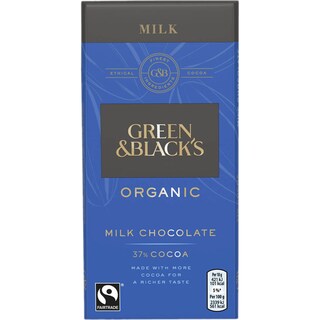 Green&Black's | Ciocolata bio cu lapte 90g