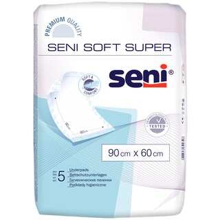 Seni | Soft | Paturici absorbante Soft 90x60cm 5 bucati