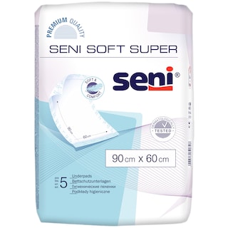 Seni | Soft | Paturici absorbante Soft 90x60cm 5 bucati