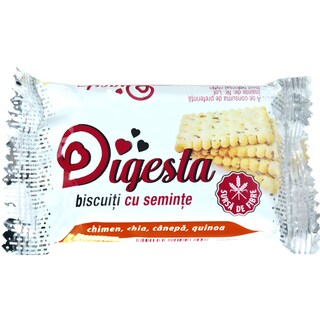 Digesta | Biscuiti cu seminte (chimen, chia, canepa si quinoa) 34g