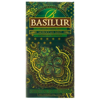 Basilur | Ceai verde Oriental Collection Moroccan mint rezerva 100g