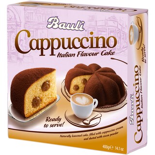 Bauli | Desert cu aroma de cappuccino invelit in pudra de cacao 400g