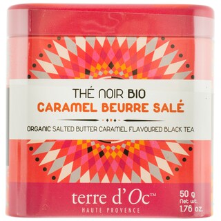 Terre D'Oc | Ceai bio cu aroma de unt si caramel sarat 50g