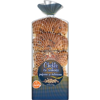 Vel Pitar | Chifle cu seminte 5x50g