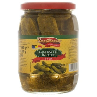 Bucatareasa | Castraveti 6-9cm 720ml