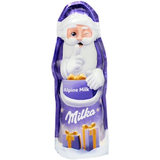 Milka | Figurina de ciocolata cu lapte Mos Craciun 45g