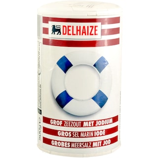 Delhaize | Sare iodata grunjoasa 500g