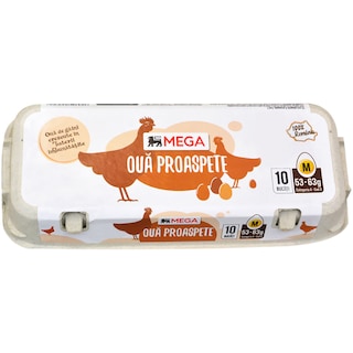 MEGA | Oua cod 3 marime M, 10 bucati