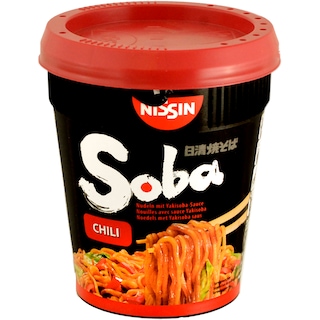 Nissin | Taitei instant cu sos Yakisoba, cu chilli 92g