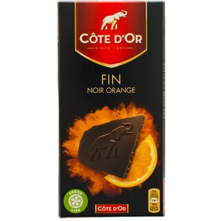 Cote d'Or | Ciocolata neagra cu 70% cacao si portocala 100g