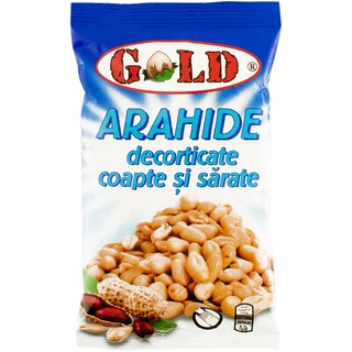 Gold | Arahide decojite prajite cu sare 100g