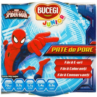 Bucegi | Junior | Pate de porc Editia Spiderman 120g